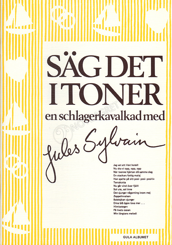 Sg det i toner - Gula albumet