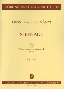Ern von Dohnnyi: Serenade (Op. 10)