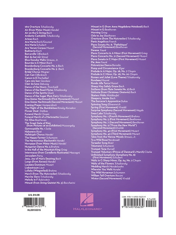 101 Classical Themes For Flute