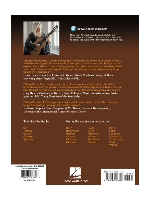 The Classical Guitar Compendium - Notation Edition (Book/Online Audio)