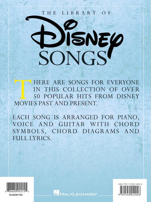 The Library of Disney Songs