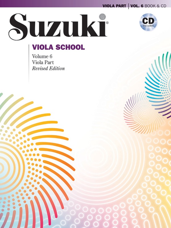 Suzuki organ school vol 6, bok/cd