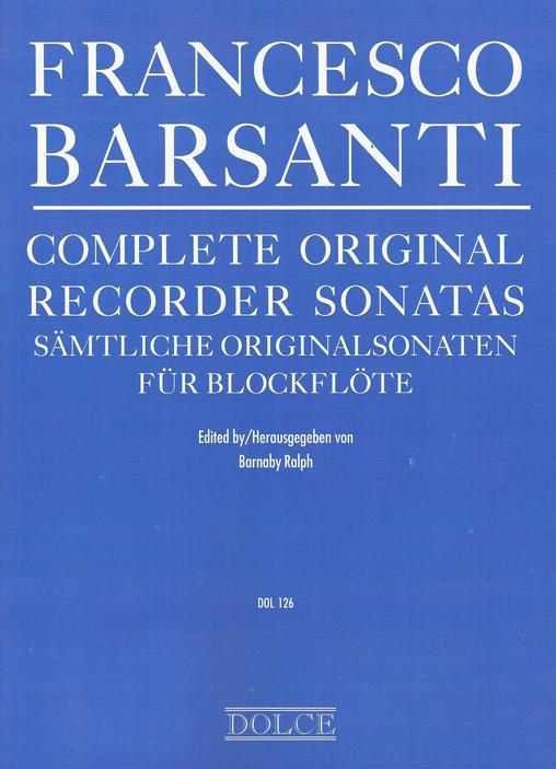 Complete Recorder Sonatas