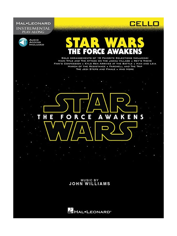 Star Wars - The Force Awakens - Cello (Book/Online Audio)