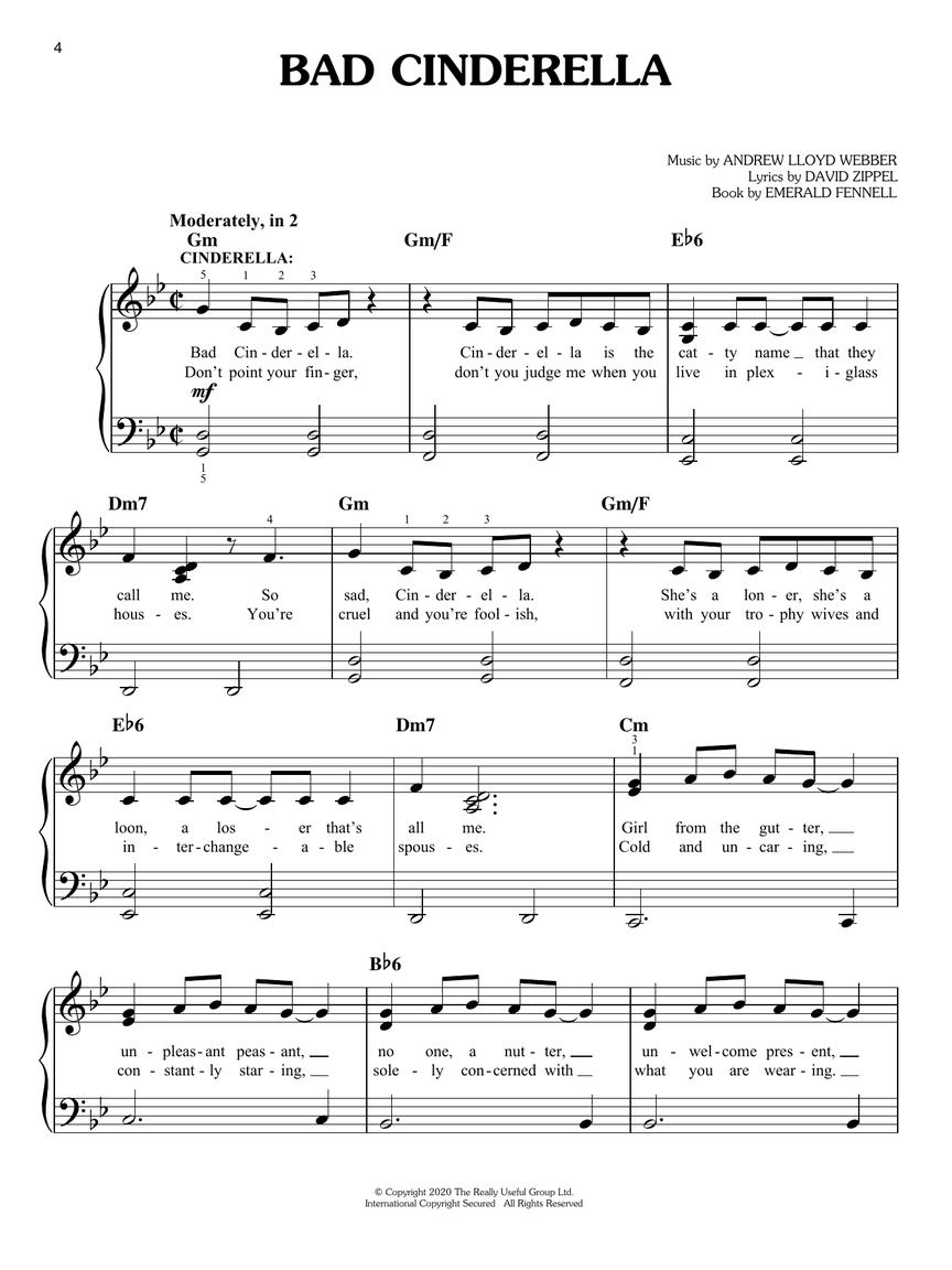 Cinderella - Easy Piano