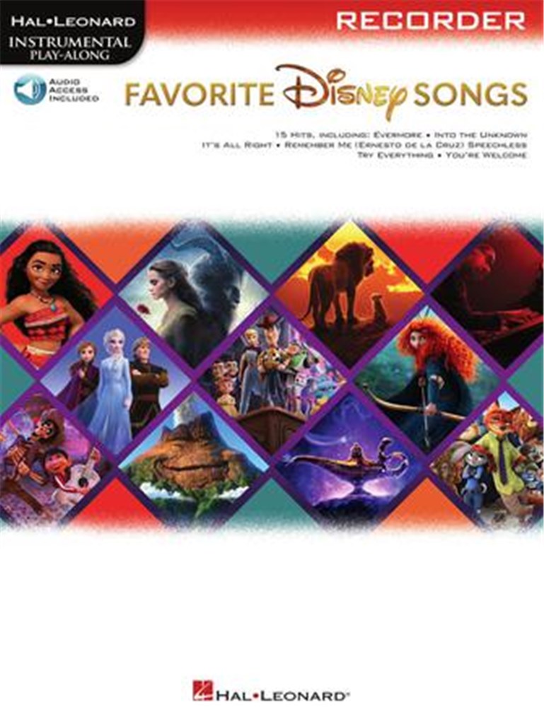 Favorite Disney Songs (Blockfljt)