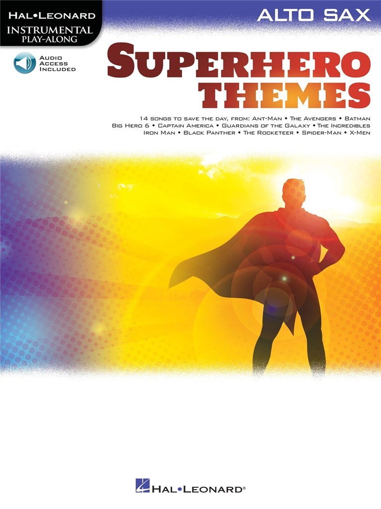 Superhero Themes for Alto Saxophone