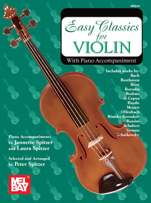 Easy Classics for Violin - With Piano Accompaniment