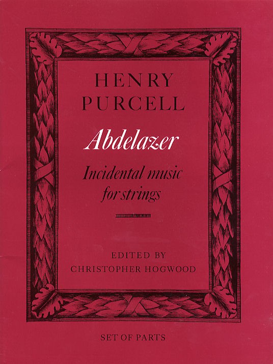 Henry Purcell: Abdelazer (Parts)