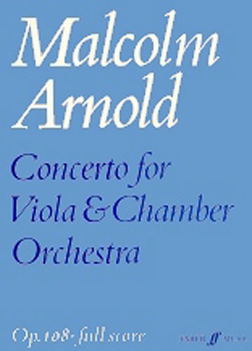 Concerto For Viola (Score)