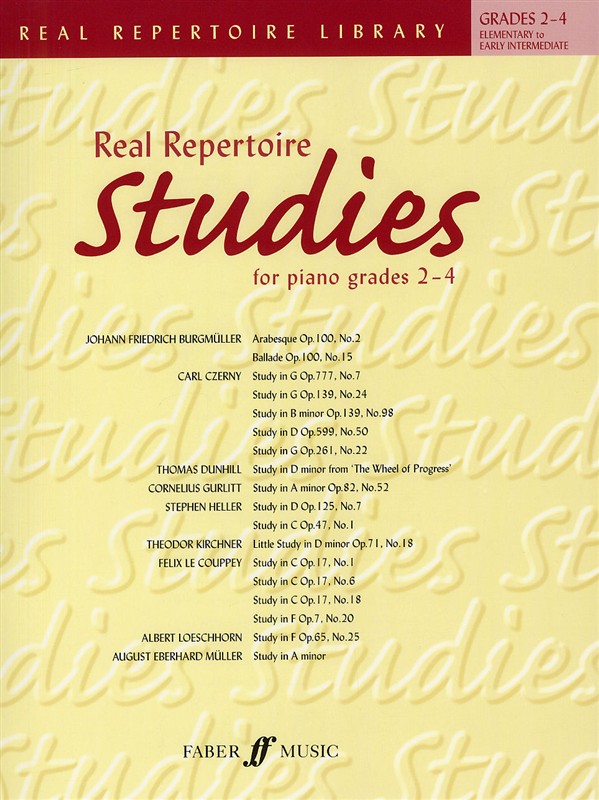 Real Repertoire Studies For Piano Grades 2-4