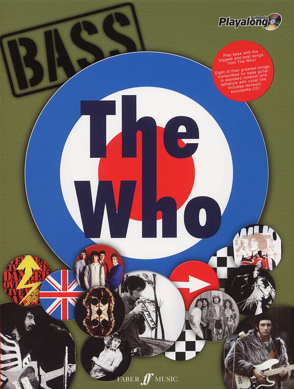 Authentic Playalong: The Who - Bass (Book And CD)