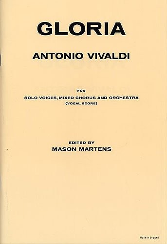 Antonio Vivaldi: Gloria (Vocal Score)