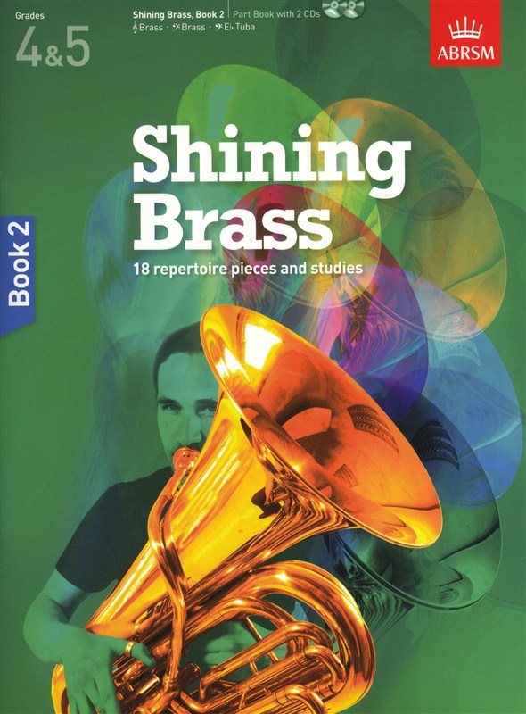 ABRSM Shining Brass Book 2 - Part Book/2CDs (Grades 4-5)