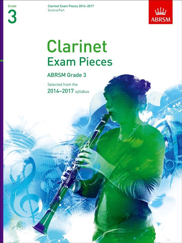 ABRSM Exam Pieces 2014-2017 Grade 3 Clarinet/Piano (Book Only)