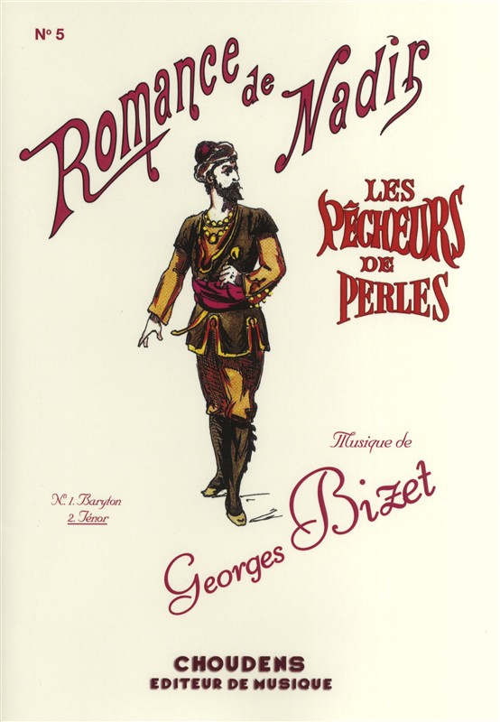 Georges Bizet: Romance De Nadir (Les Pcheurs De Perles) - Tenor/Piano