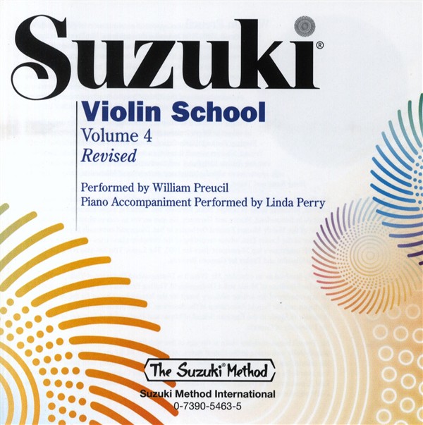 Suzuki: Violin School Volume 4 - Accompanying CD