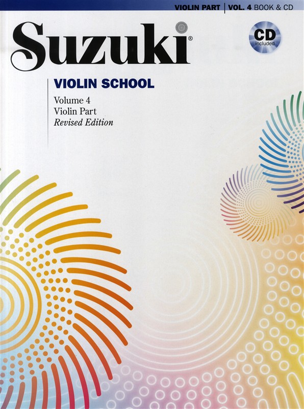 Suzuki: Violin School Volume 4 - Violin Part (Revised Edition) Book/CD
