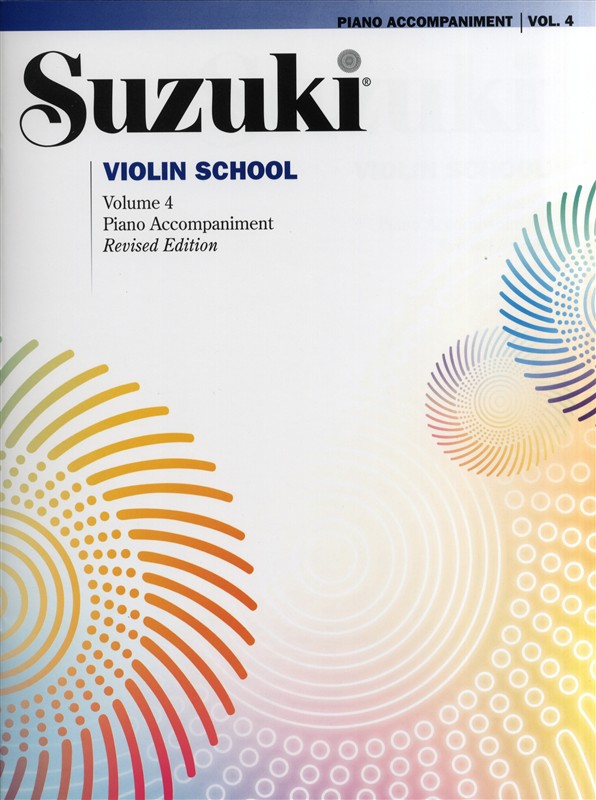 Suzuki Violin School Volume 4 - Piano Accompaniment (Revised Edition)