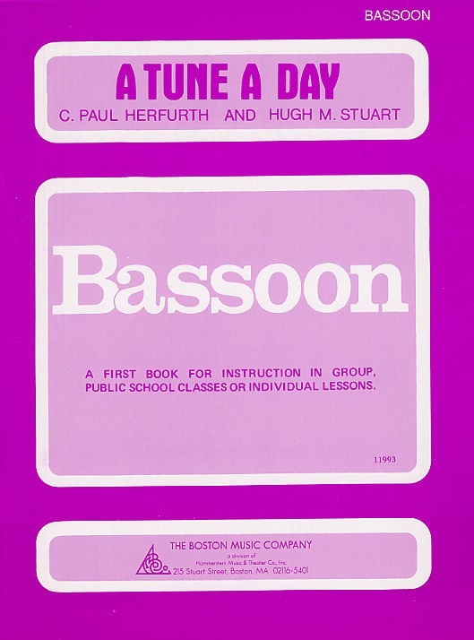 A Tune A Day For Bassoon Book One