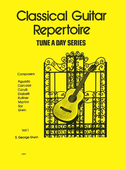 A Tune A Day For Classical Guitar Repertoire Vol. 1