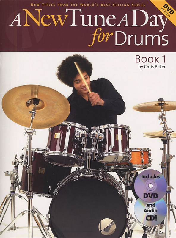 A New Tune A Day For Drums - Book One (Book, CD And DVD)