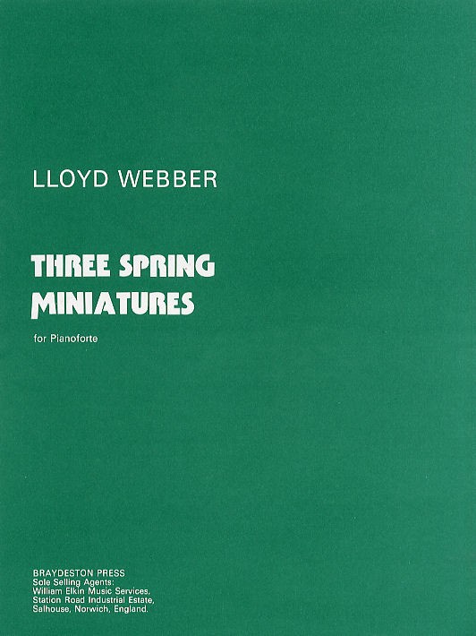 William Lloyd Webber: Three Spring Miniatures