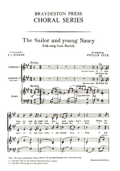 The Sailor And Young Nancy (Unison)