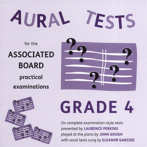 Aural Tests For The ABRSM Practical Examinations - Grade 4 (Valid From January 2