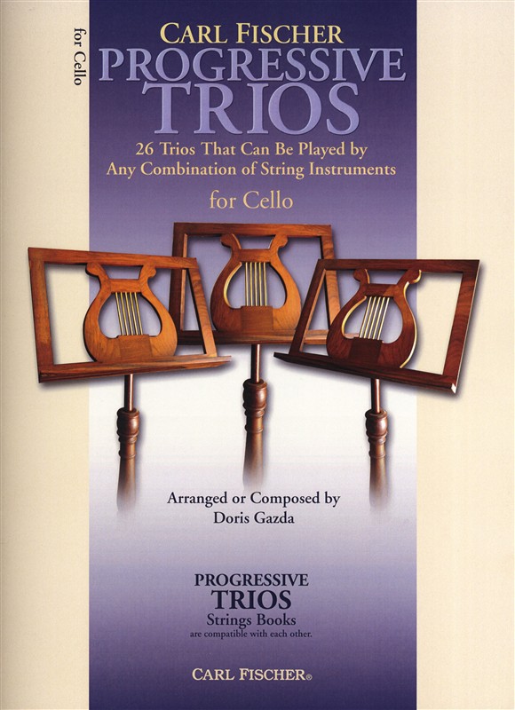 Progressive Trios - 26 Trios For Any Combination Of String Instruments (Cello)