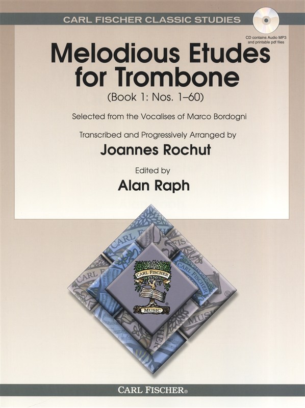 Marco Bordogni: Melodious Etudes For Trombone - Book 1