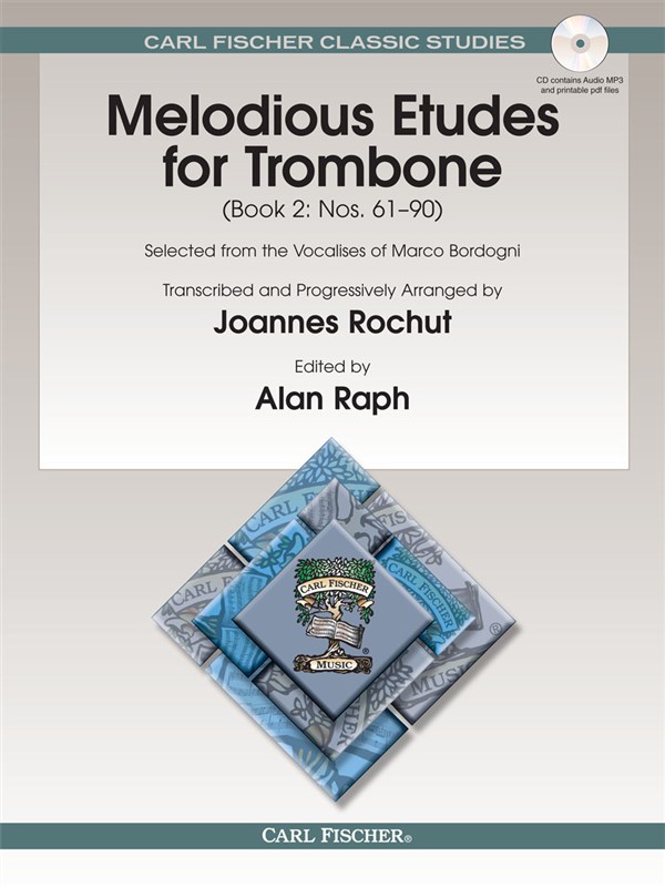 Marco Bordogni: Melodious Etudes For Trombone - Book 2