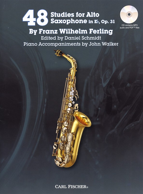 Franz Wilhelm Ferling: 48 Studies For Alto Saxophone In E Flat Op.31