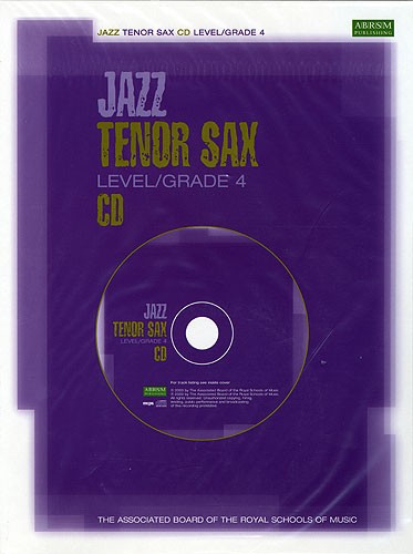 ABRSM Jazz Tenor Sax Level/Grade 4 CD