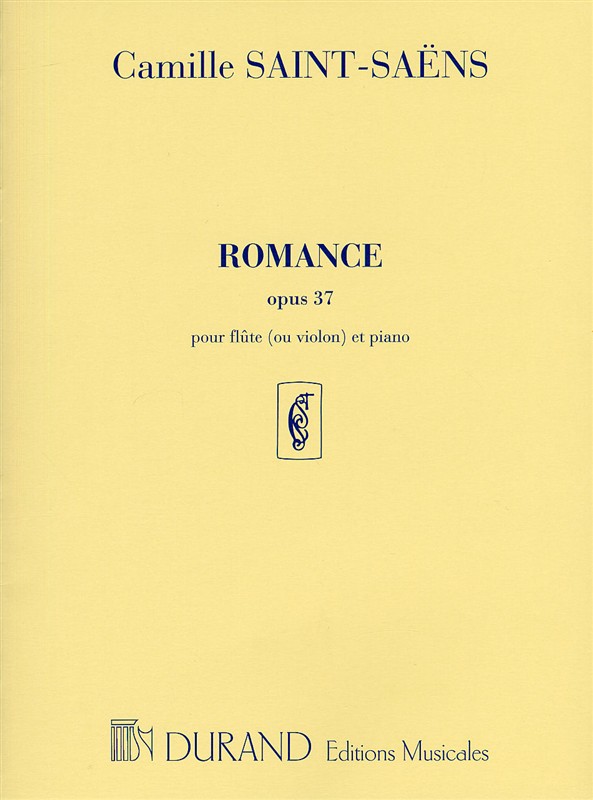 Camille Saint-Saens: Romance Op.37 (Flute And Piano)