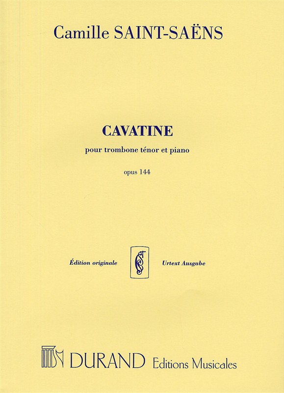 Camille Saint-Saen: Cavatine Op.144