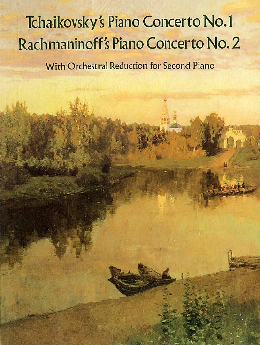 Tchaikovsky: Piano Concerto No.1/Rachmaninov: Piano Concerto No.2 (2 Piano Score