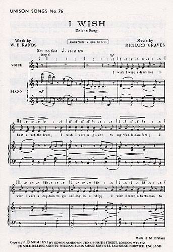 Richard Graves: I Wish