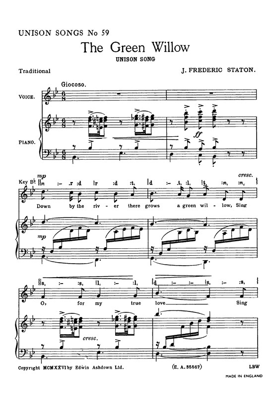 J. Frederic Staton: The Green Willow