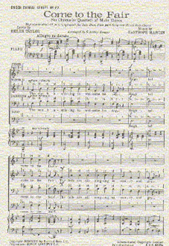 Easthope Martin: Come To The Fair (TTBB)