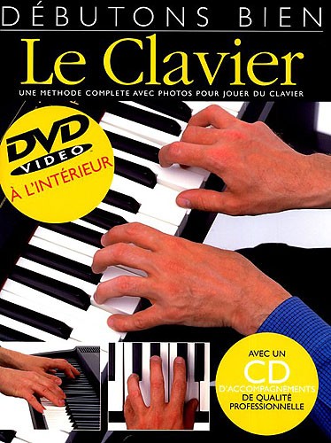 Dbutons Bien: Le Clavier (Livre/CD/DVD)