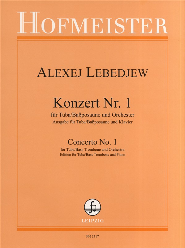 Alexej Lebedjew: Concerto No.1 (Tuba/Piano)