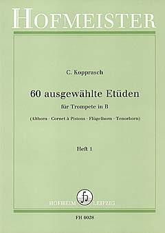 Georg Kopprasch: 60 Ausgewählte Etüden Für Trompete In B Band 1