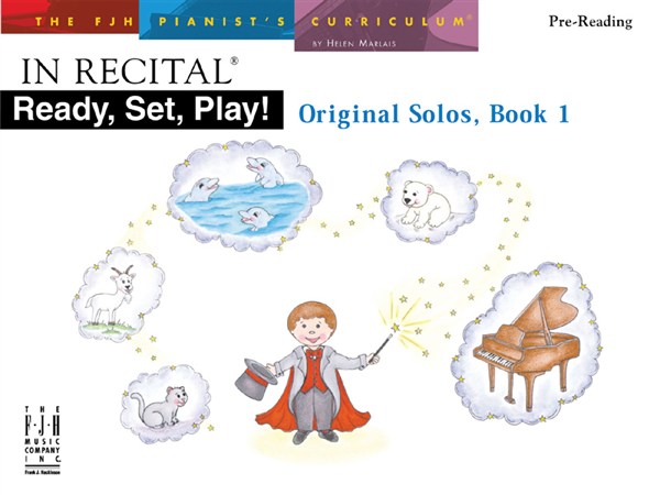In Recital: Ready, Set, Play! Original Solos - Book 1 (Pre-Reading)