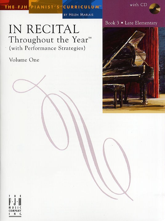 In Recital - Throughout The Year (With Performance Strategies): Volume One - Boo