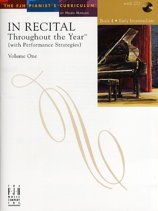 In Recital - Throughout The Year (With Performance Strategies): Volume One - Boo