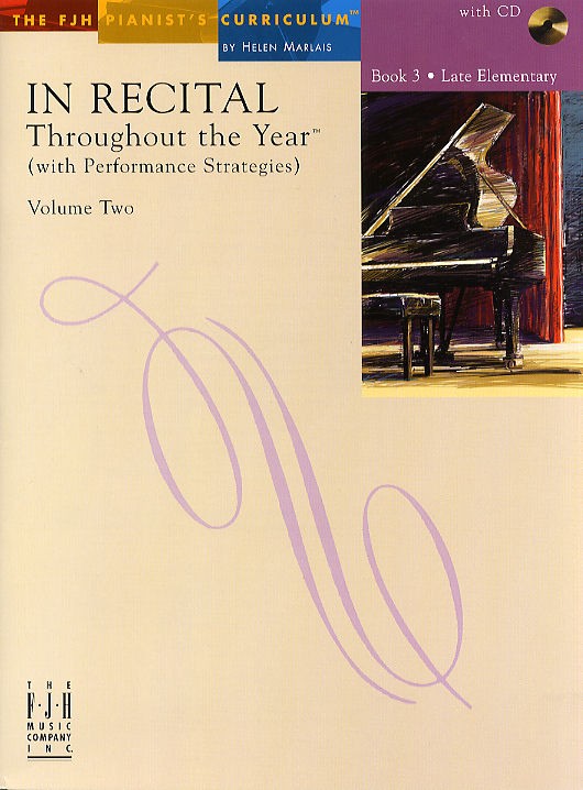 In Recital - Throughout The Year (With Performance Strategies): Volume Two - Boo