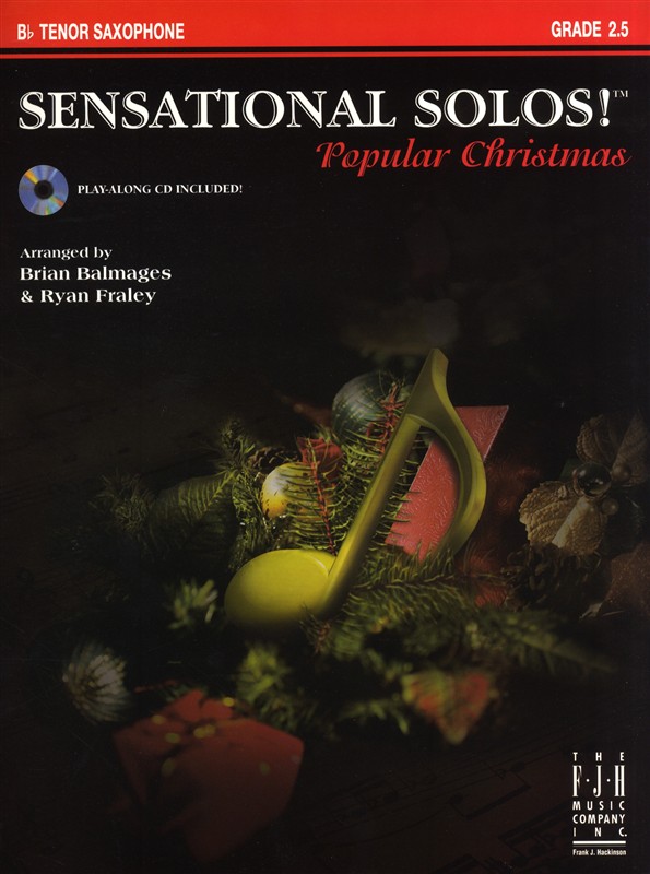 Sensational Solos - Popular Christmas - B Flat Tenor Saxophone