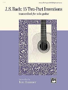 J.S. Bach: 15 Two-Part Inventions (Solo Guitar)