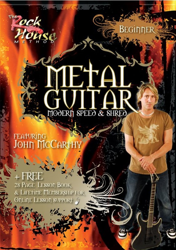 Metal Guitar: Modern, Speed And Shred Featuring John McCarthy - Beginner